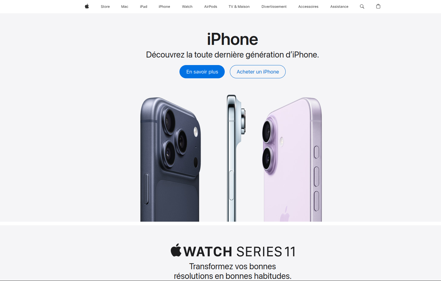 site simple et clair